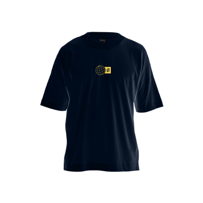 Oversized V2 T-Shirt Grey & Yellow