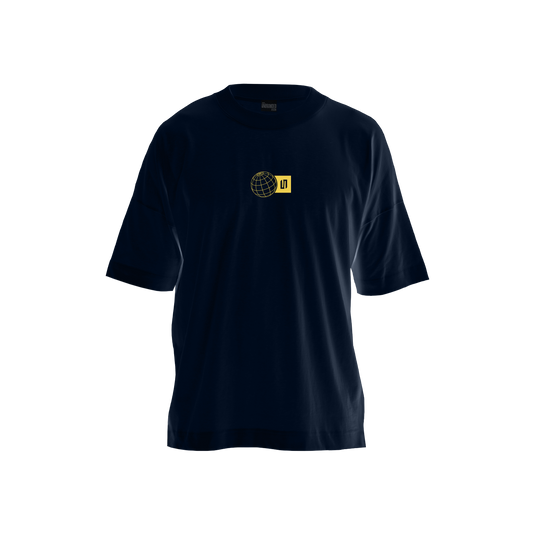 Oversized V2 T-Shirt Grey & Yellow