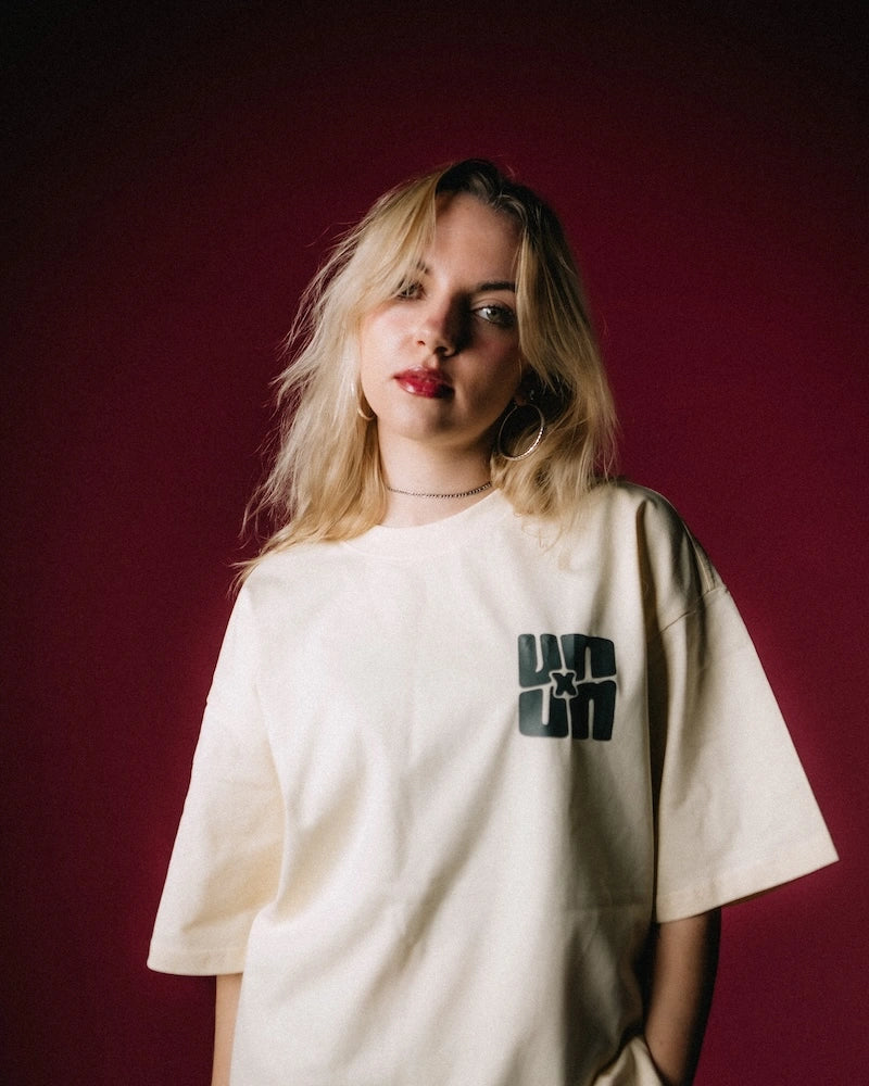 UNxUN Oversized Tee - Beige