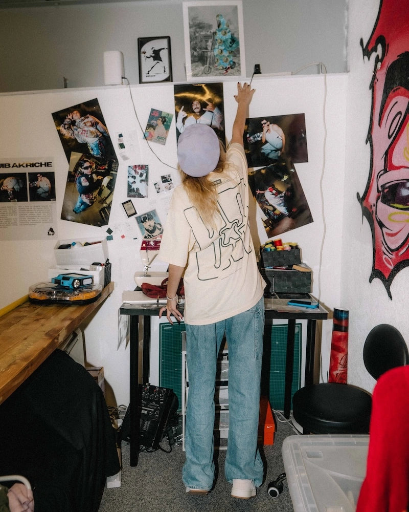 UNxUN Oversized Tee - Beige