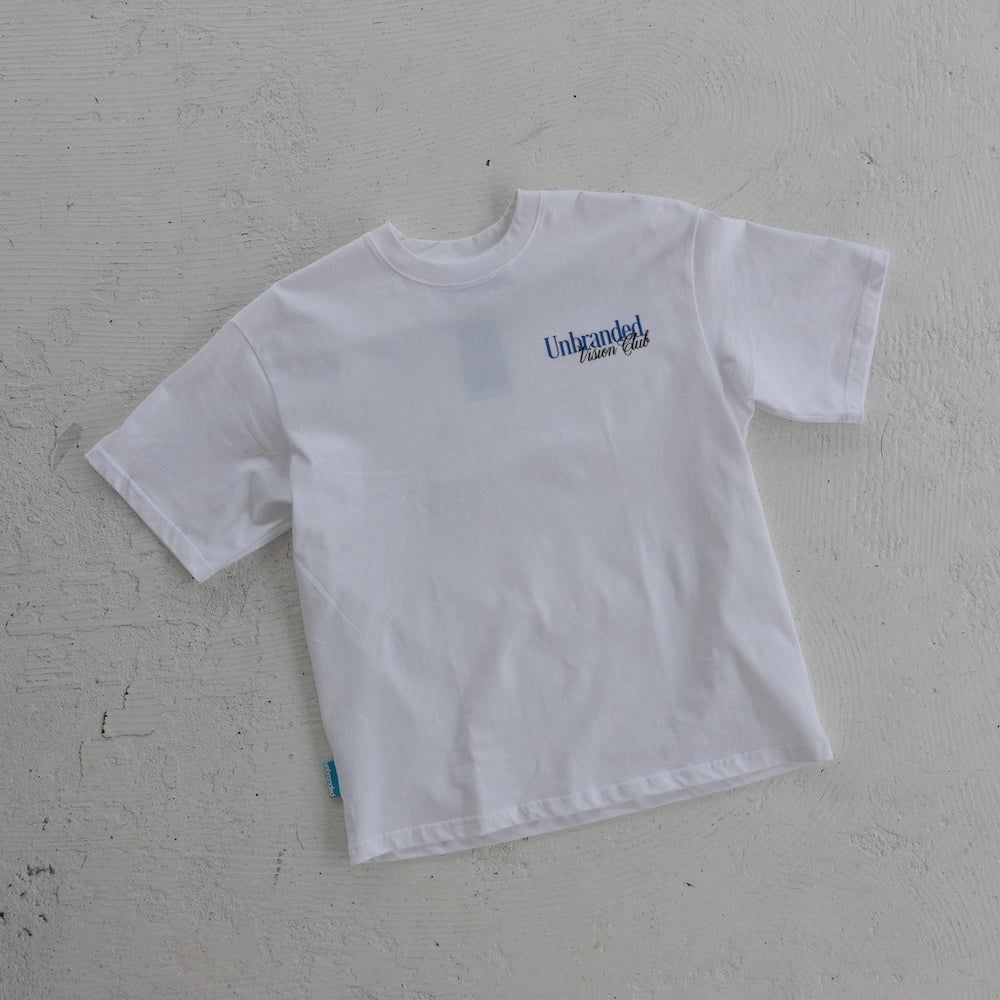 White & Blue Club Della Visione Tee