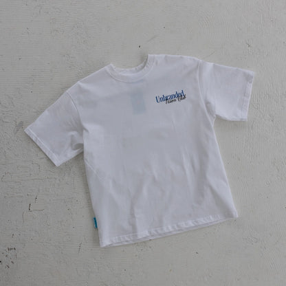 White & Blue Club Della Visione Tee