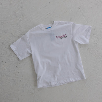 White & Pink Club Della Visione Tee