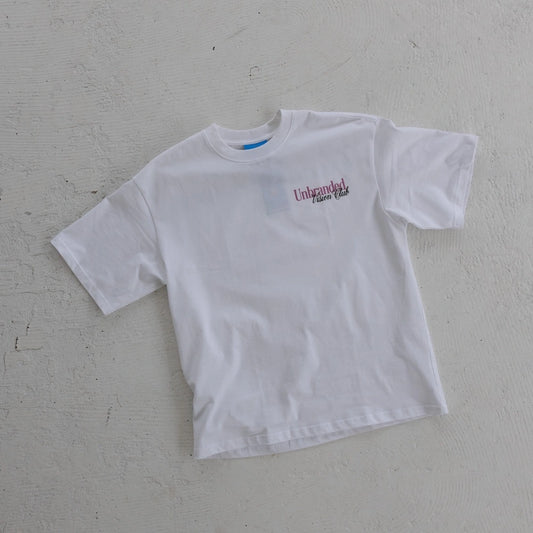 White & Pink Club Della Visione Tee