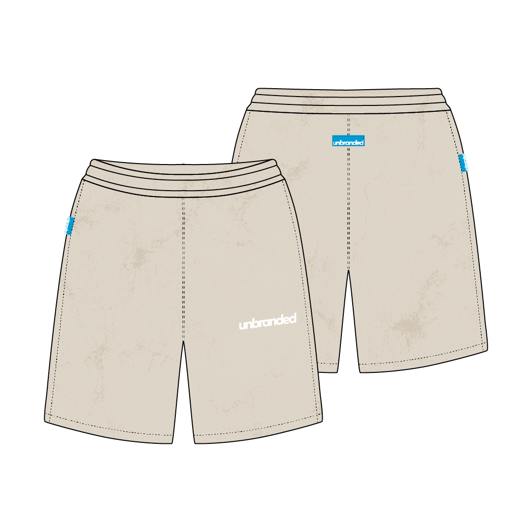 Beige Club Della Vision Shorts - Unbranded Vision