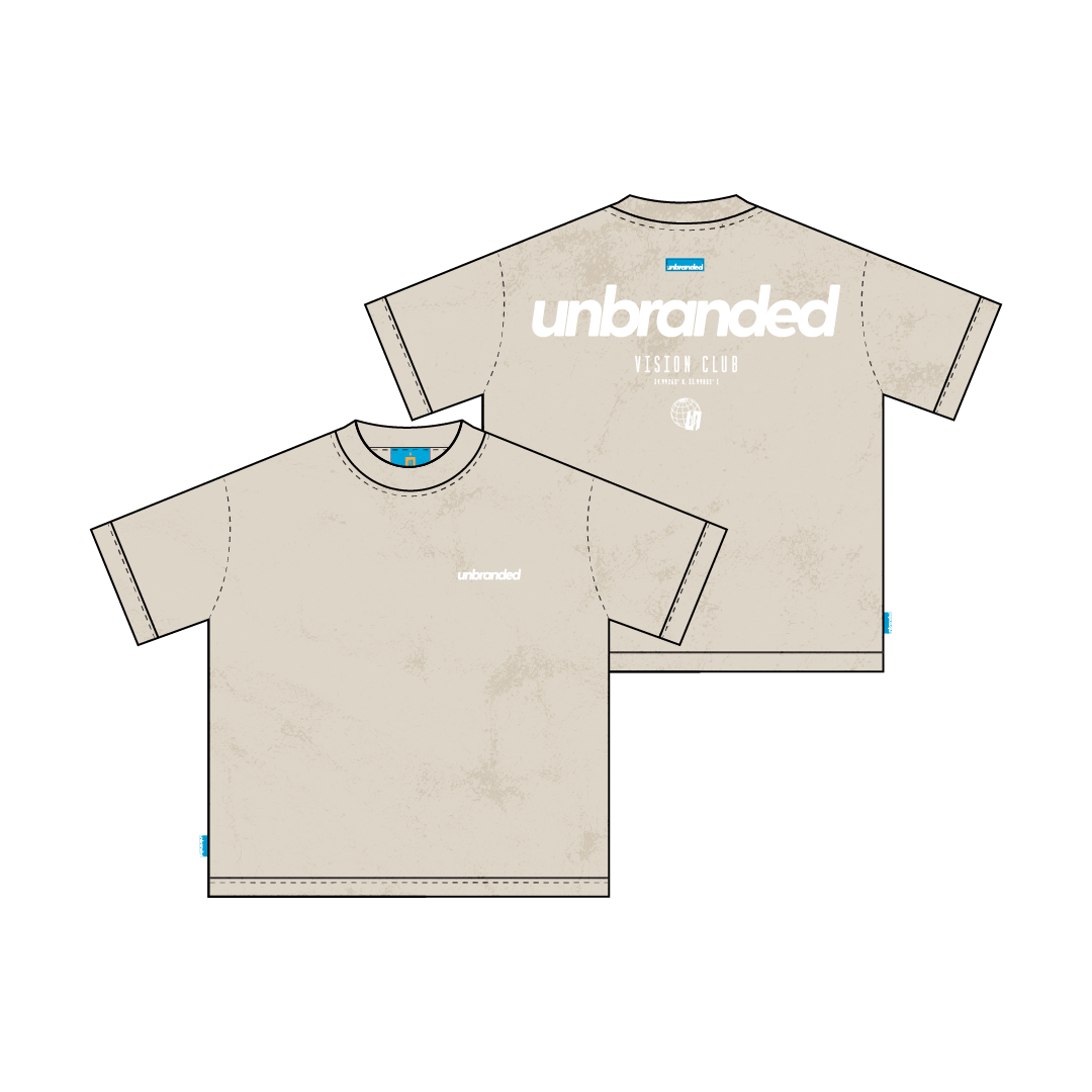 Beige Club Della Vision Tee - Unbranded Vision