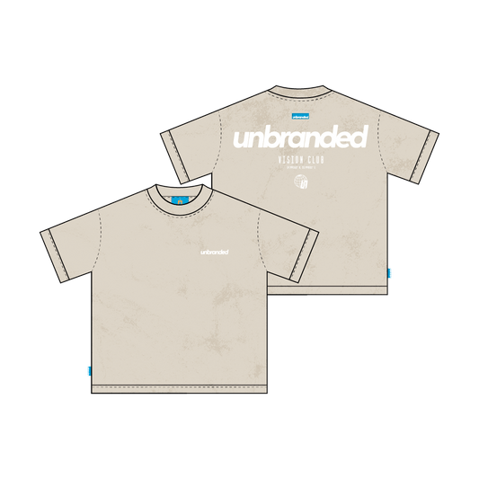 Beige Club Della Vision Tee - Unbranded Vision