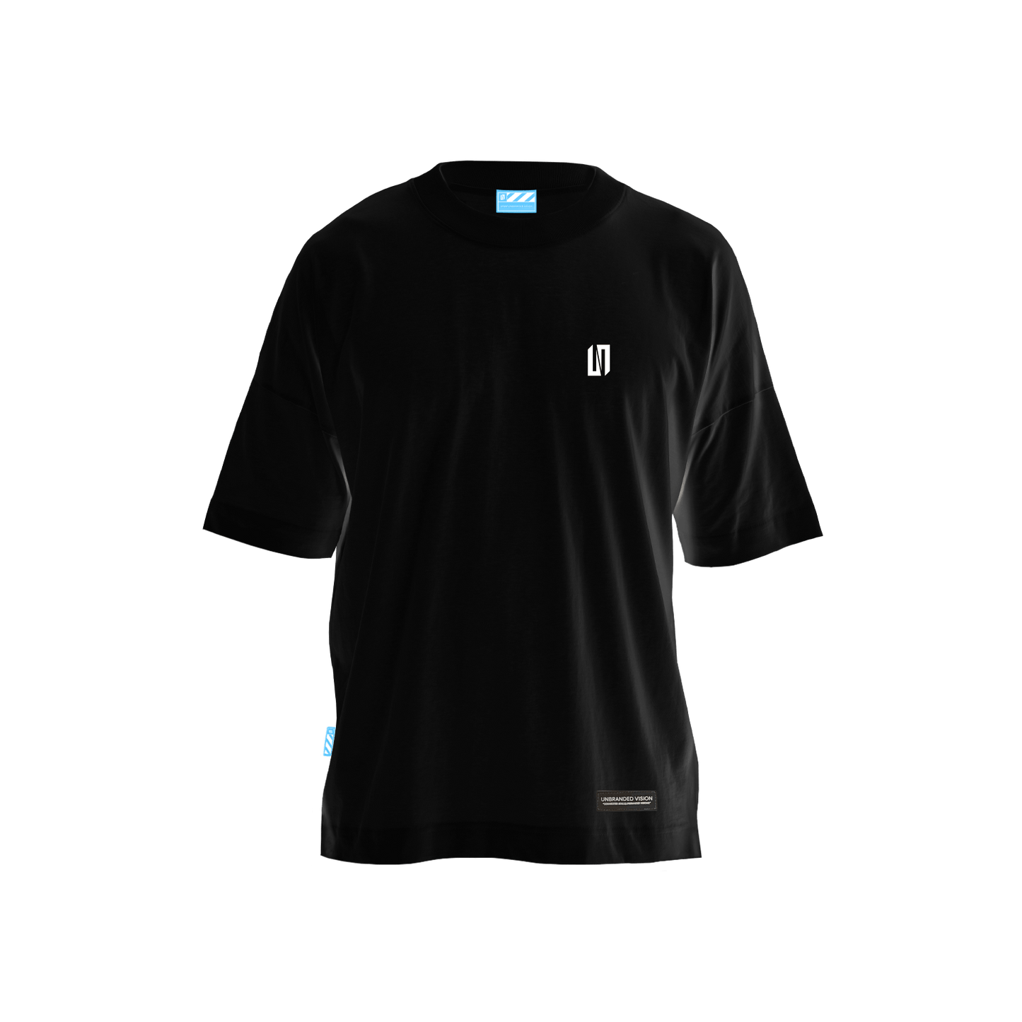 UN Mono Oversized Tee - Black - Unbranded Vision