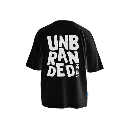UN Mono Oversized Tee - Black - Unbranded Vision