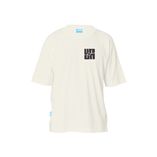 UNxUN Oversized Tee - Beige - Unbranded Vision