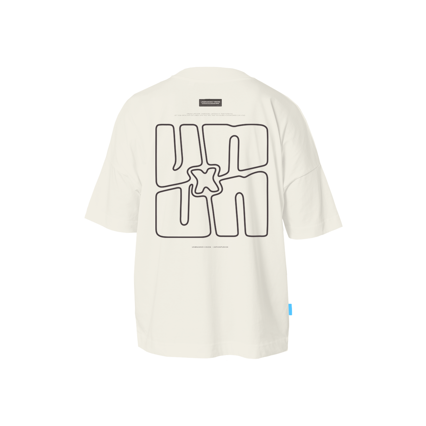 UNxUN Oversized Tee - Beige - Unbranded Vision