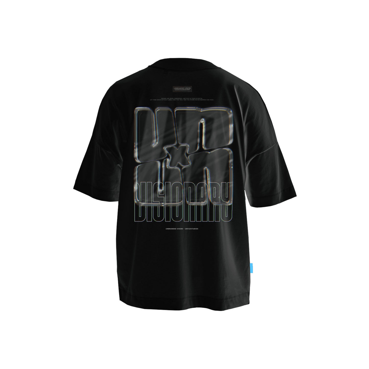 UNxUN Oversized Tee - Black - Unbranded Vision