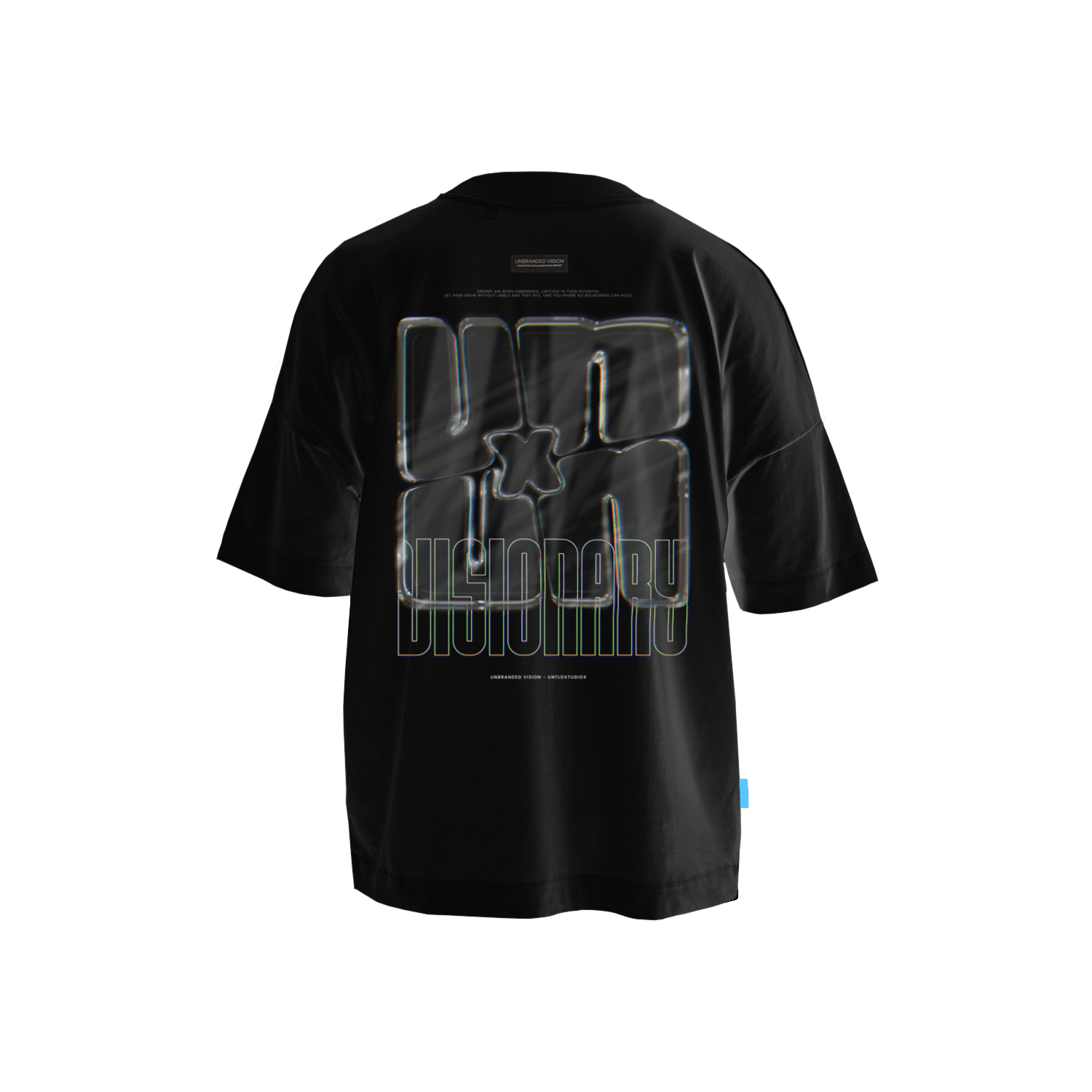UNxUN Oversized Tee - Black - Unbranded Vision