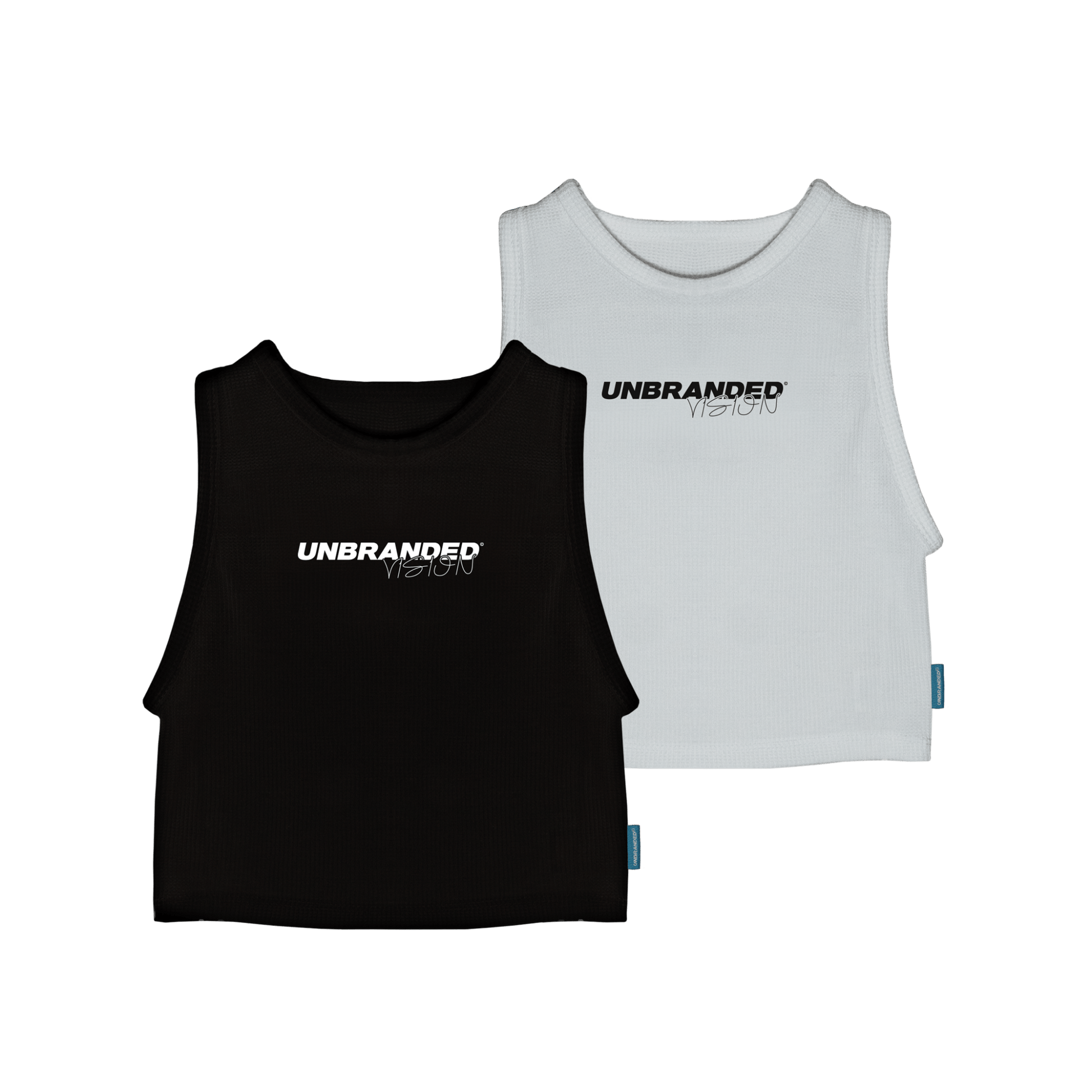 Wmns Cropped Vest Twin Pack - Unbranded Vision